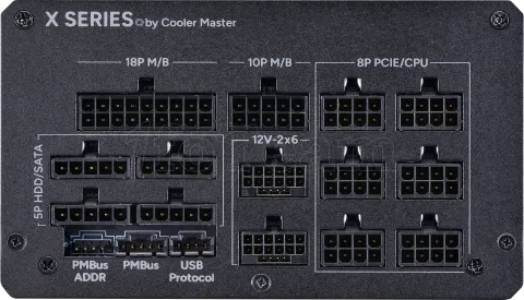 Photo de Alimentation ATX Cooler Master X Mighty - 2000W (Noir)