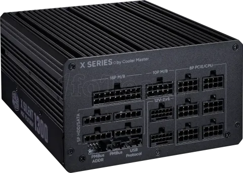 Photo de Alimentation ATX Cooler Master X Silent Max - 1300W (Noir)