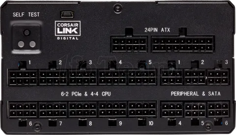 Photo de Alimentation ATX Corsair AXi - 1600W (Noir)