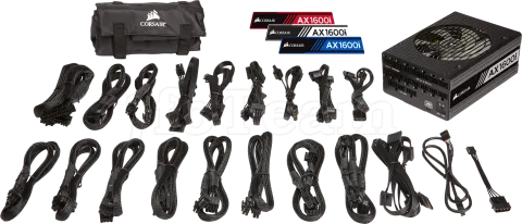 Photo de Alimentation ATX Corsair AXi - 1600W (Noir)