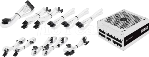 Photo de Alimentation ATX Corsair RM v2 - 850W (Blanc)