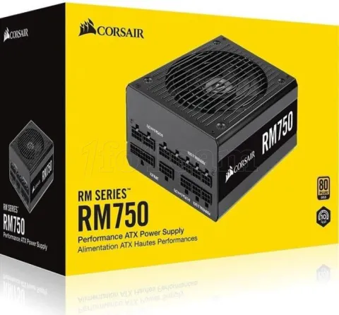 Photo de Alimentation ATX Corsair RM750 - 750W (Noir)