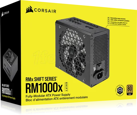 Photo de Alimentation ATX Corsair RMx Shift - 1000W (Noir)