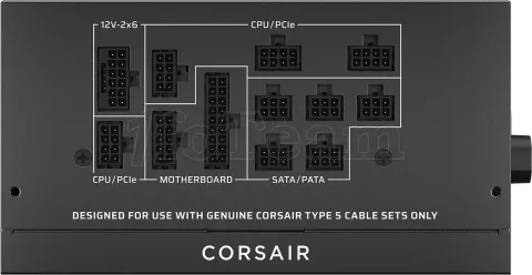 Photo de Alimentation ATX Corsair RMx Shift (2025) - 1000W (Noir)