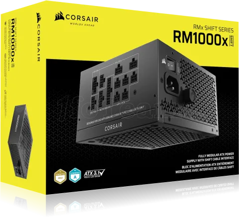 Photo de Alimentation ATX Corsair RMx Shift (2025) - 1000W (Noir)