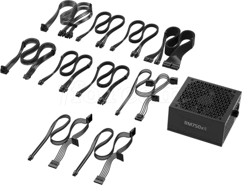 Photo de Alimentation ATX Corsair RMx Shift (2025) - 750W (Noir)