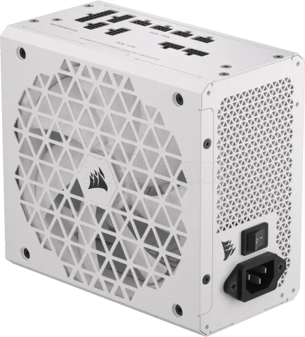 Photo de Alimentation ATX Corsair RMx Shift - 750W (Blanc)