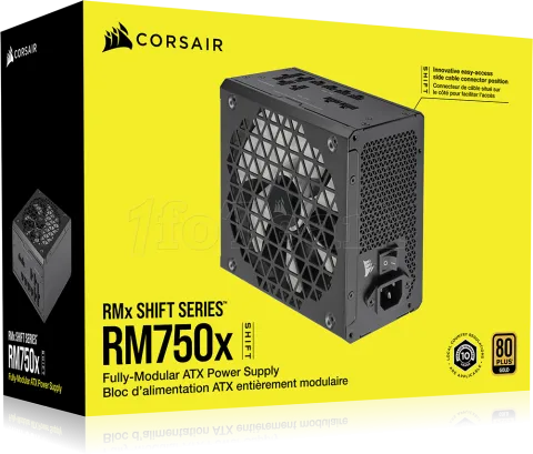 Photo de Alimentation ATX Corsair RMx Shift - 750W (Noir)