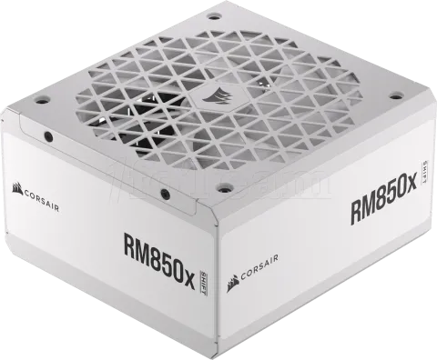 Photo de Alimentation ATX Corsair RMx Shift - 850W (Blanc)