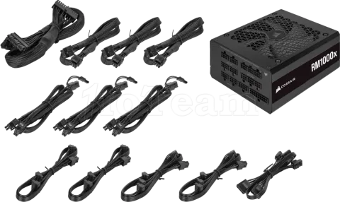 Photo de Alimentation ATX Corsair RMx v2 - 1000W (Noir)