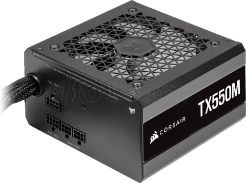 Photo de Alimentation ATX Corsair TX550M 2021 - 550W (Noir)