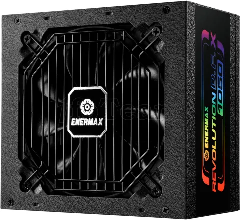 Photo de Alimentation ATX Enermax Revolution D.F. X RGB - 1050W (Noir)