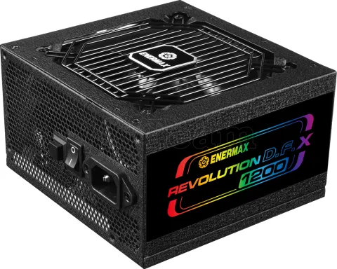 Photo de Alimentation ATX Enermax Revolution D.F. X RGB - 1200W (Noir)