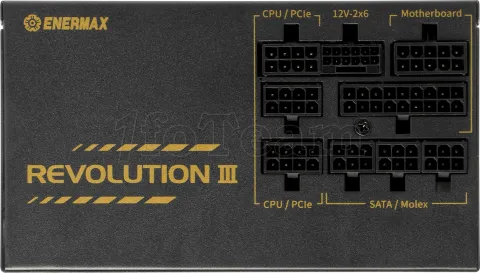 Photo de Alimentation ATX Enermax Revolution III - 1000W (Noir)