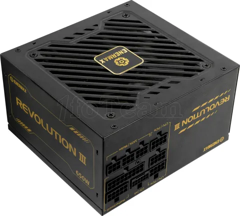 Photo de Alimentation ATX Enermax Revolution III - 650W (Noir)