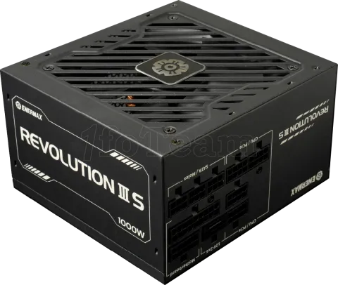 Photo de Alimentation ATX Enermax Revolution III S - 1000W (Noir)
