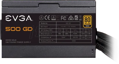 Photo de Alimentation ATX EVGA GD - 500W (Noir)