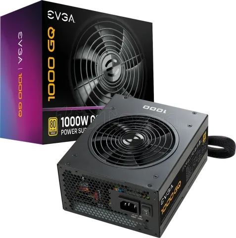 Photo de Alimentation ATX EVGA GQ - 1000W (Noir)