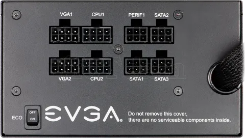 Photo de Alimentation ATX EVGA GQ - 650W (Noir)