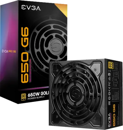 Photo de Alimentation ATX EVGA SuperNova G6 - 650W (Noir)