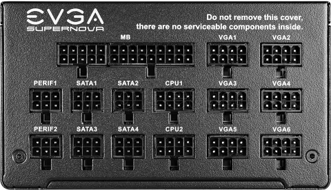 Photo de Alimentation ATX EVGA SuperNova GT - 1300W (Noir)