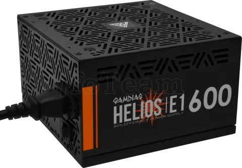 Photo de Alimentation ATX Gamdias Helios E1-600 - 600W (Noir)