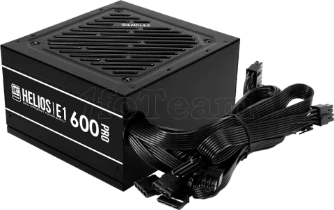 Photo de Alimentation ATX Gamdias Helios E1 Pro - 600W (Noir)