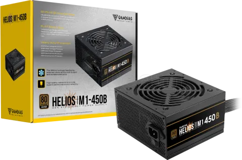 Photo de Alimentation ATX Gamdias Helios M1 - 450W (Noir)