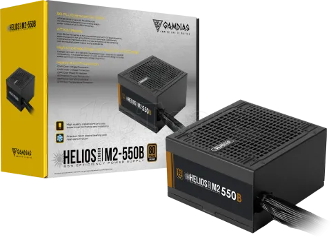Photo de Alimentation ATX Gamdias Helios M2 - 550W (Noir)