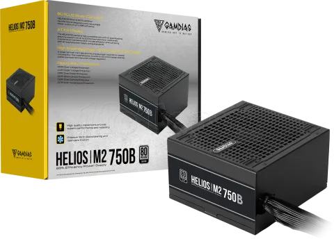 Photo de Alimentation ATX Gamdias Helios M2 - 750W (Noir)