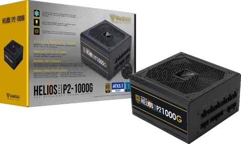 Photo de Alimentation ATX Gamdias Helios P2G - 1000W (Noir)