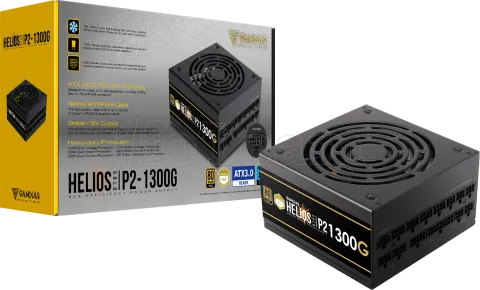 Photo de Alimentation ATX Gamdias Helios P2G - 1300W (Noir)