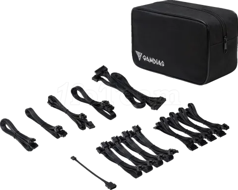 Photo de Alimentation ATX Gamdias Helios P2G - 1300W (Noir)