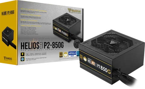 Photo de Alimentation ATX Gamdias Helios P2G - 850W (Noir)