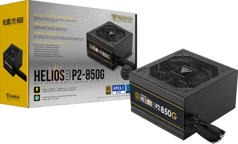 Photo de Alimentation ATX Gamdias Helios P2G - 850W (Noir)