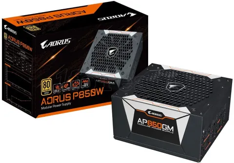 Photo de Alimentation ATX Gigabyte Aorus P850GM - 850W (Noir)