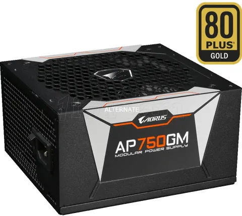 Photo de Alimentation ATX Gigabyte GP-AP750GM 750W (Noir)