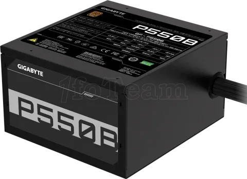 Photo de Alimentation ATX Gigabyte P550B - 550W (Noir)