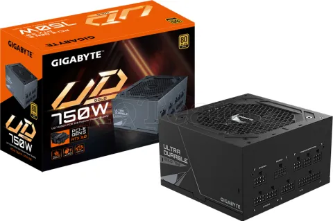 Photo de Alimentation ATX Gigabyte Ultra Durable GM PG5 - 750W (Noir)