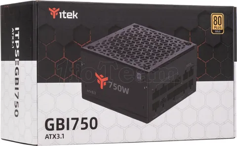Photo de Alimentation ATX iTek GBI - 750W (Noir)