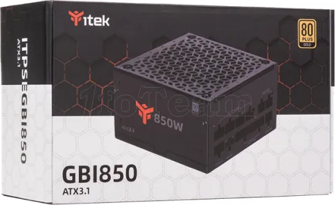 Photo de Alimentation ATX iTek GBI - 850W (Noir)