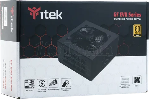 Photo de Alimentation ATX iTek GF750 Evo - 750W