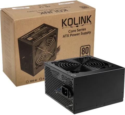 Photo de Alimentation ATX Kolink Core 80 Plus - 400W