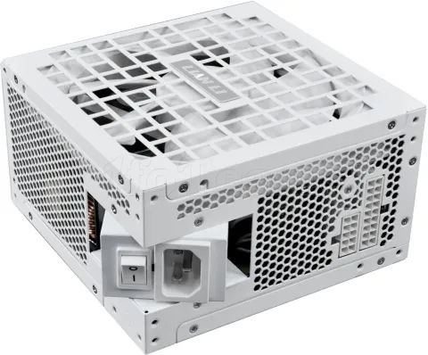 Photo de Alimentation ATX Lian Li Rotational Shift - 1000W (Blanc) avec hub