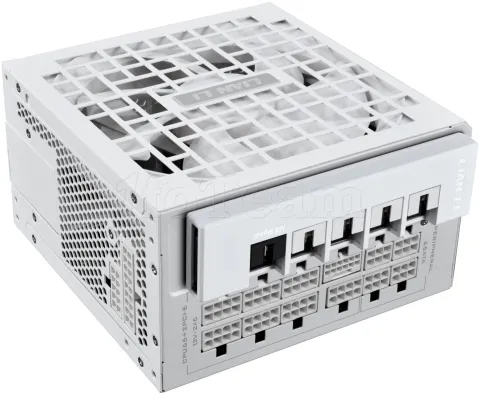 Photo de Alimentation ATX Lian Li Rotational Shift - 1200W (Blanc) avec hub