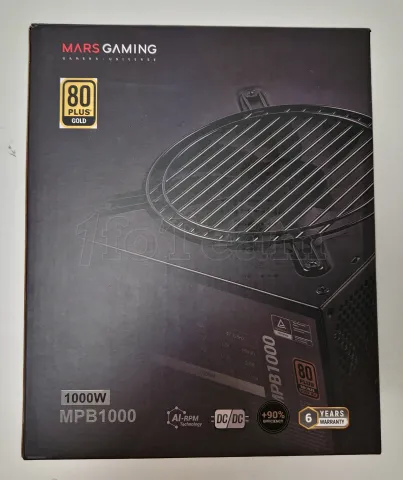 Photo de Alimentation ATX Mars Gaming MPB - 1000W (Noir) - ID 203766