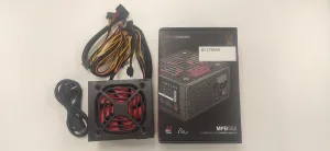 Photo de Alimentation ATX Mars Gaming MPB - 550W (Noir/Rouge) - ID 179654 - SN 4710562755428