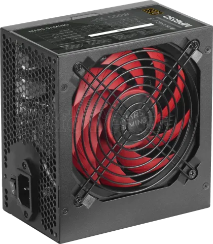 Photo de Alimentation ATX Mars Gaming MPB - 550W (Noir/Rouge)