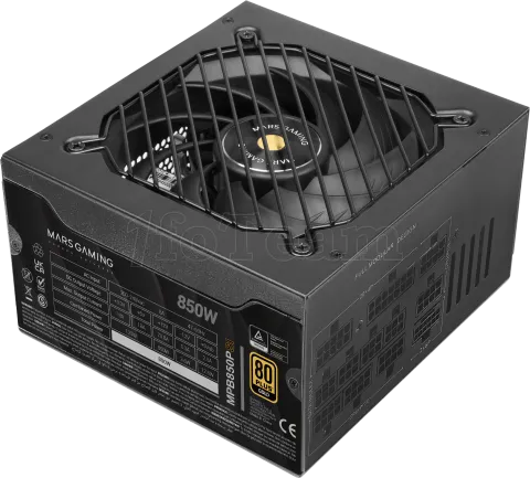 Photo de Alimentation ATX Mars Gaming MPB Pro-SI - 850W (Noir)