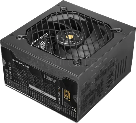 Photo de Alimentation ATX Mars Gaming MPB-SIM - 1000W (Noir)